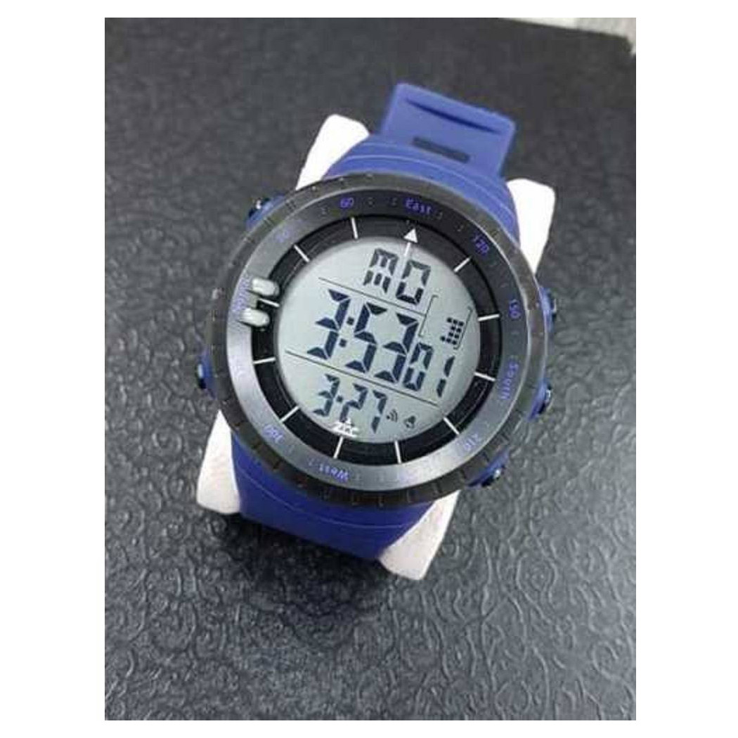 foto del prodotto trade shop orologio polso zcc compass digitale sveglia data allarme cronometro sportivo blu 