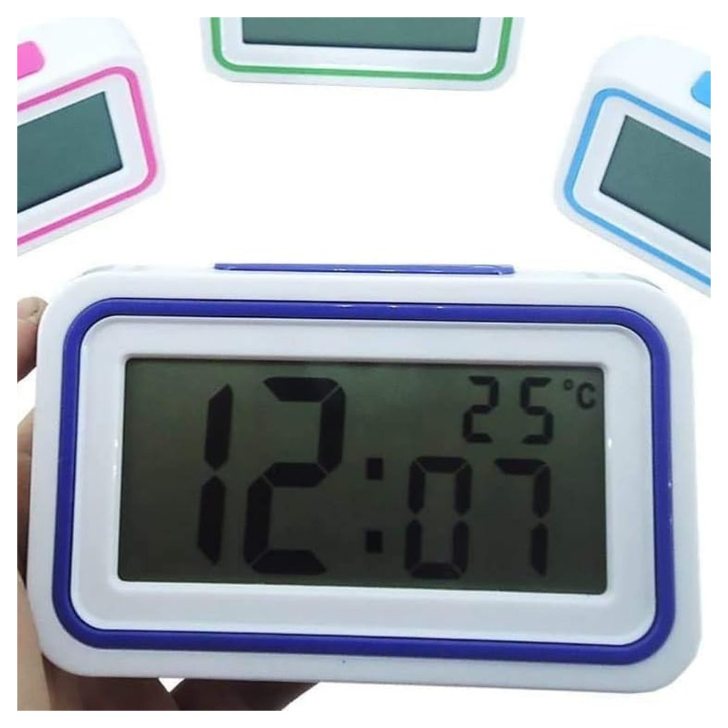 foto del prodotto trade shop orologio sveglia digitale con audio parlante in italiano per ipovedenti 