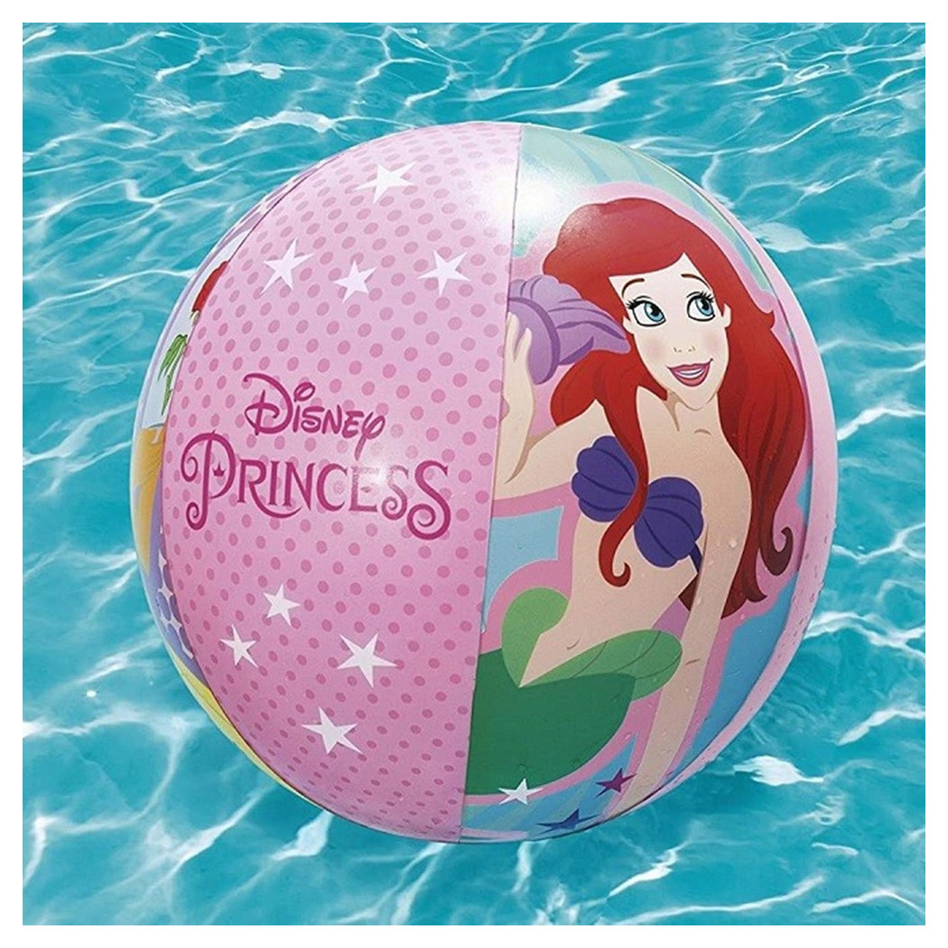foto del prodotto trade shop pallone palla spiaggia gonfiabile le principesse 51 cm gioco mare piscina 91042 