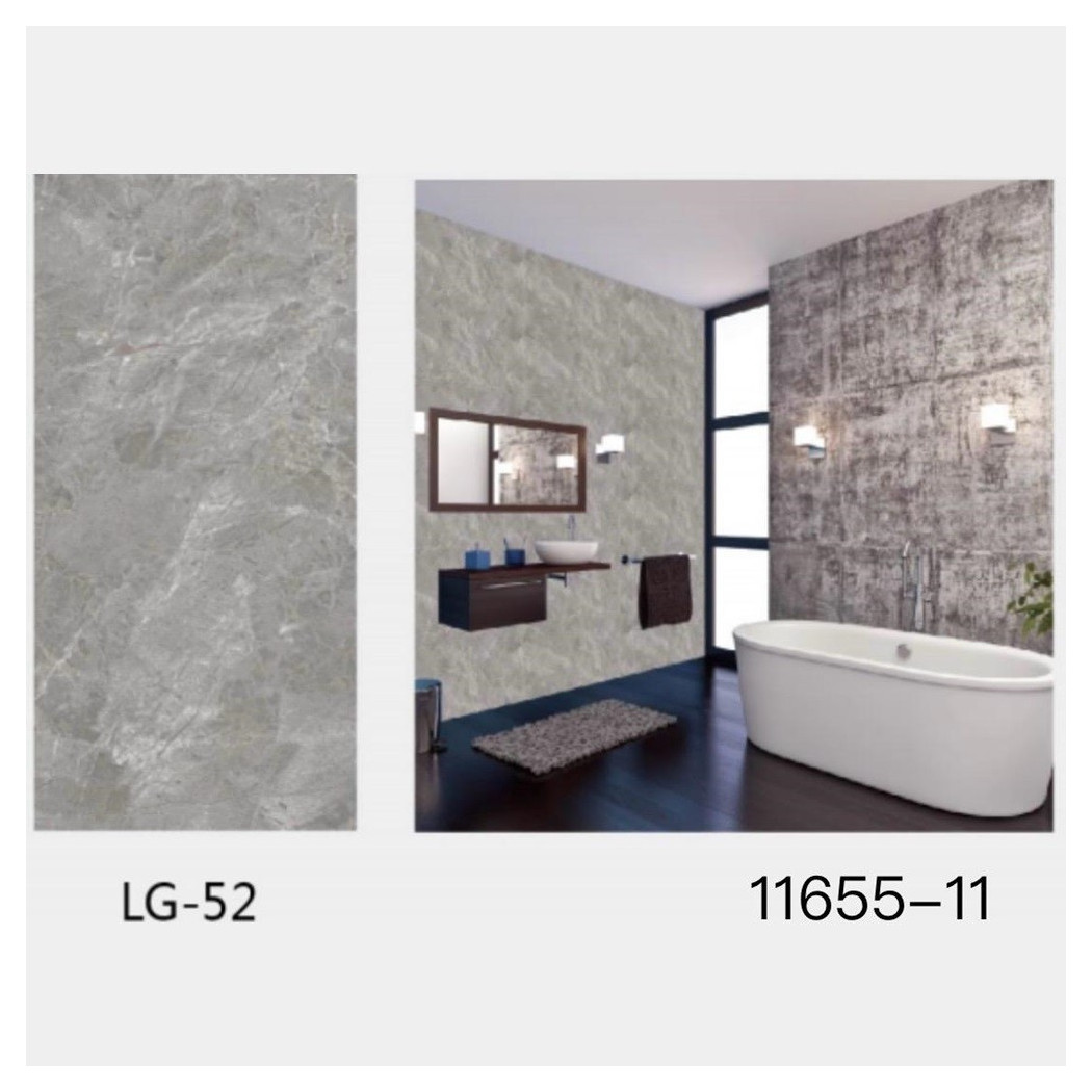 foto del prodotto trade shop pannello adesivo effetto marmo grigio marmorizzato pareti paraschizzi 300 x 60cm 