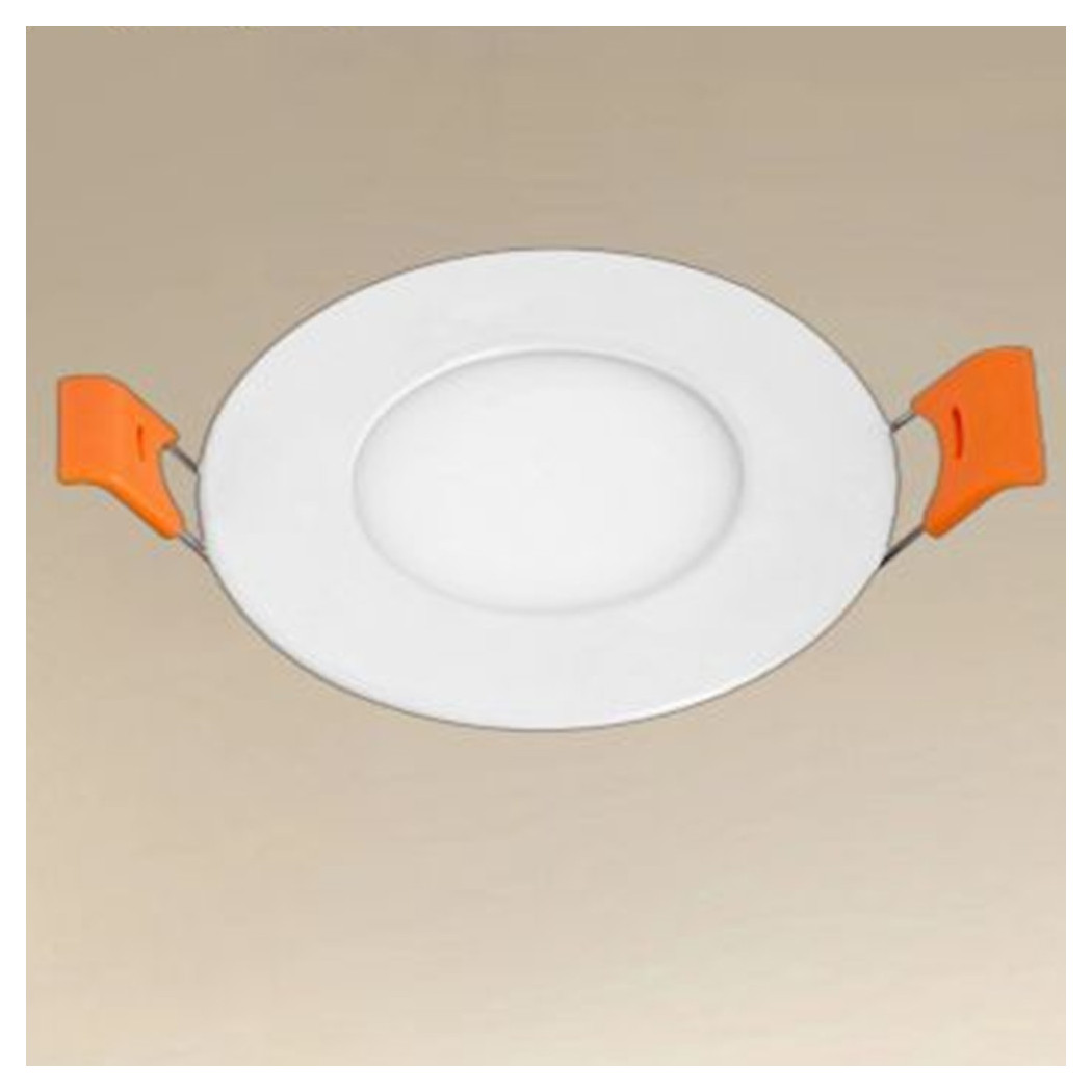 foto del prodotto trade shop pannello led 3 watt da incasso rotondo bianco 85mm luce 3000k 6500k ip20 00014 