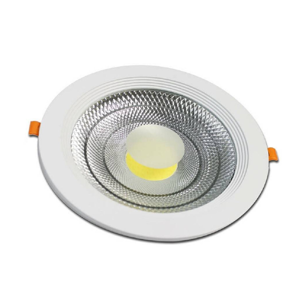 foto del prodotto trade shop pannello led cob incasso slim plafoniera 30 watt luce 6500k 3000k 4000k n bianco caldo 