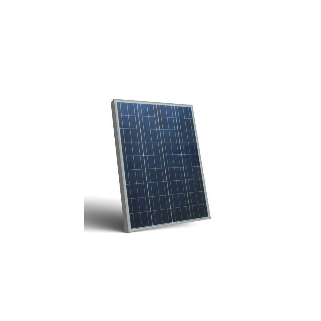 foto del prodotto trade shop pannello solare fotovoltaico 100w 12v policristallino impianto camper baita 
