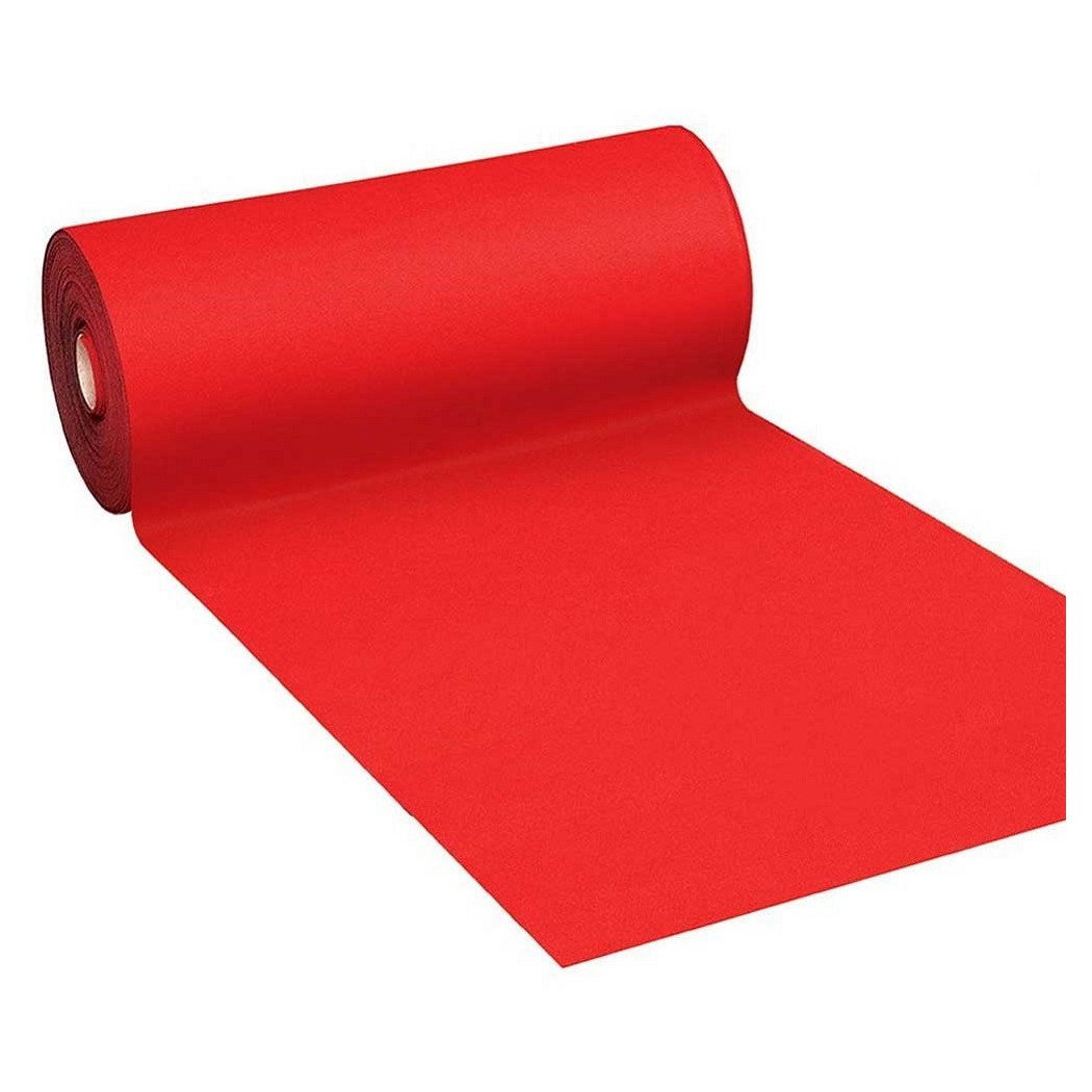 foto del prodotto trade shop passatoia natalizia rossa 1x10mt tappeto rosso natale matrimonio negozio chiesa 