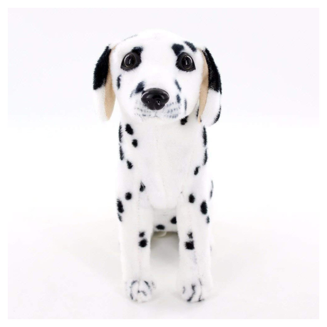 foto del prodotto trade shop peluche pupazzo dalmata gioco sonoro cagnolino 156 cane giocattolo bambini 