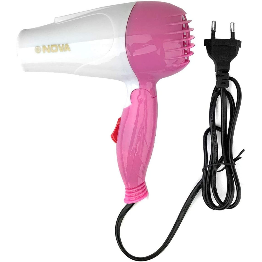 foto del prodotto trade shop phon asciugacapelli da viaggio pieghevole portatile vn 658 1000 watt 2 velocit 