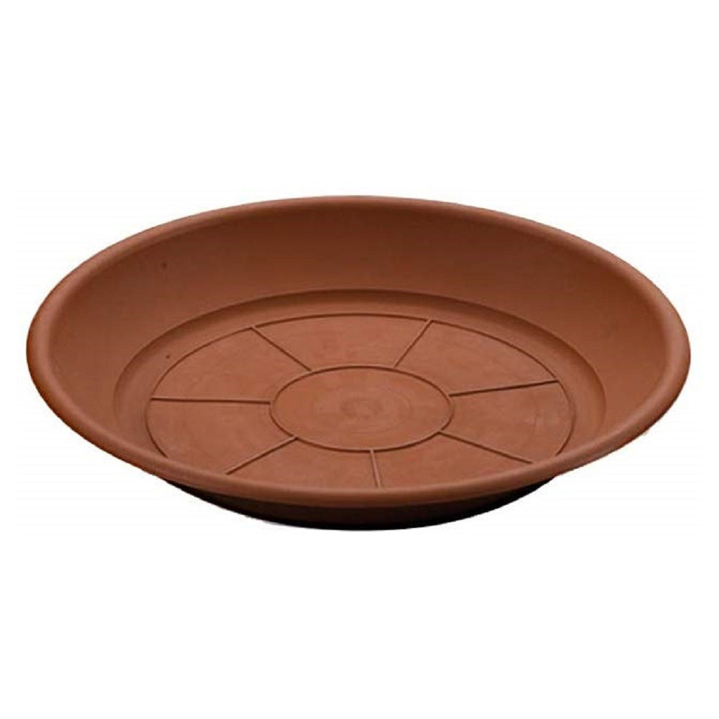 foto del prodotto trade shop piatto sottovaso tondo piatti vasi fiori piante per fioriera plastica diam. 36cm 
