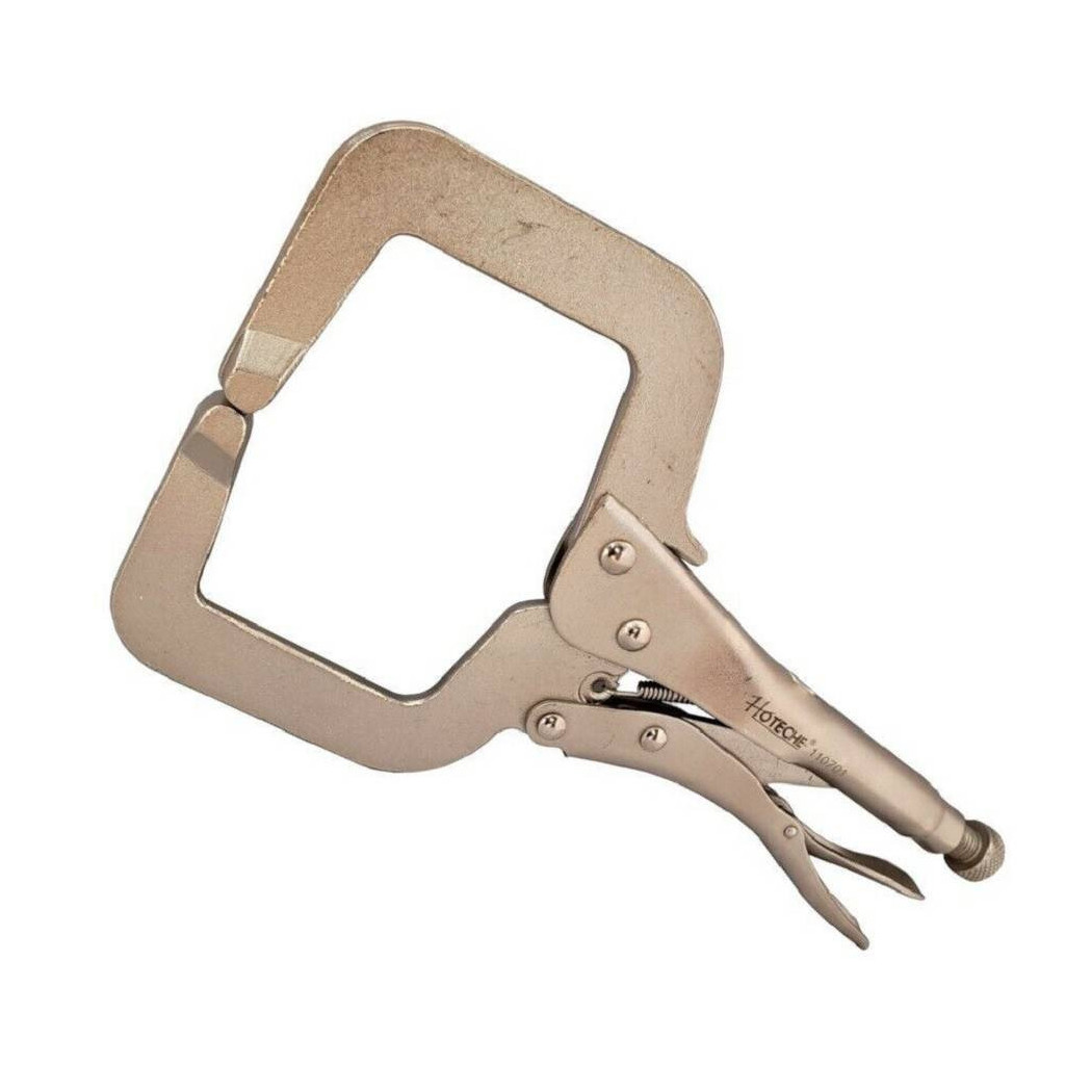 foto del prodotto trade shop pinza a scatto autobloccante morsetto a c vite regolabile 275 mm art. 110701 