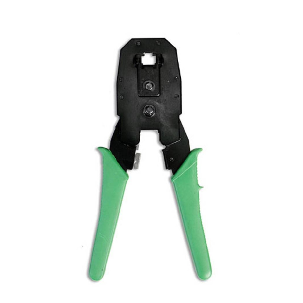 foto del prodotto trade shop pinza crimpatrice cavo rete internet lan ethernet plug matrici rg45 rj9 rj11 rj12 