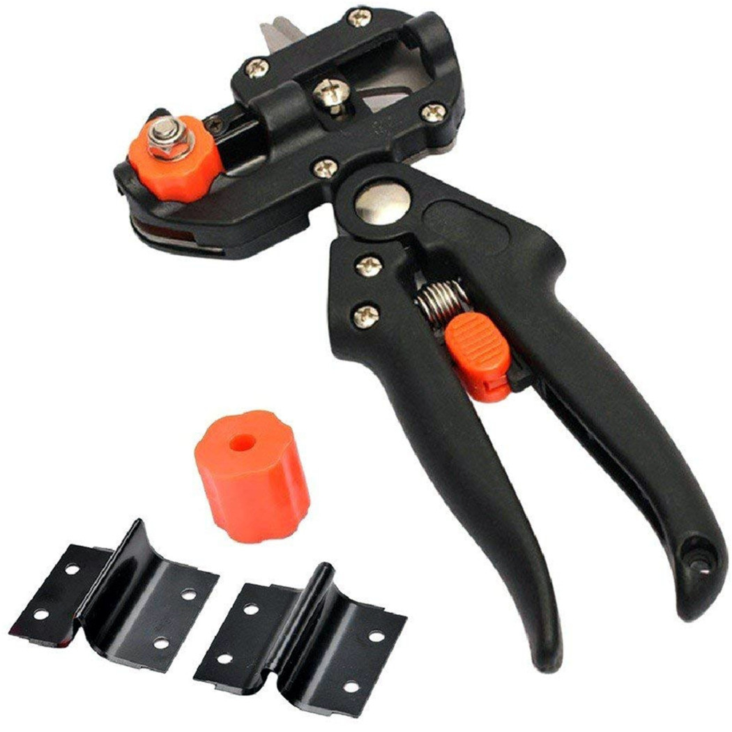 foto del prodotto trade shop pinza innestatrice manuale 3t universale coltello 3 tipi innesto omega gemma 