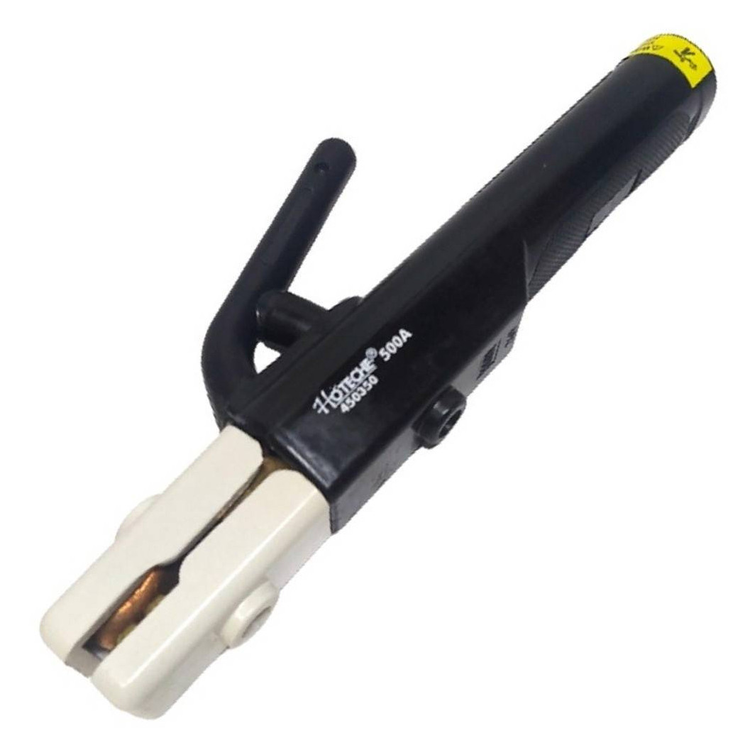 foto del prodotto trade shop pinza porta elettrodi morsetto per saldature portata 500a per saldatrice 450350 