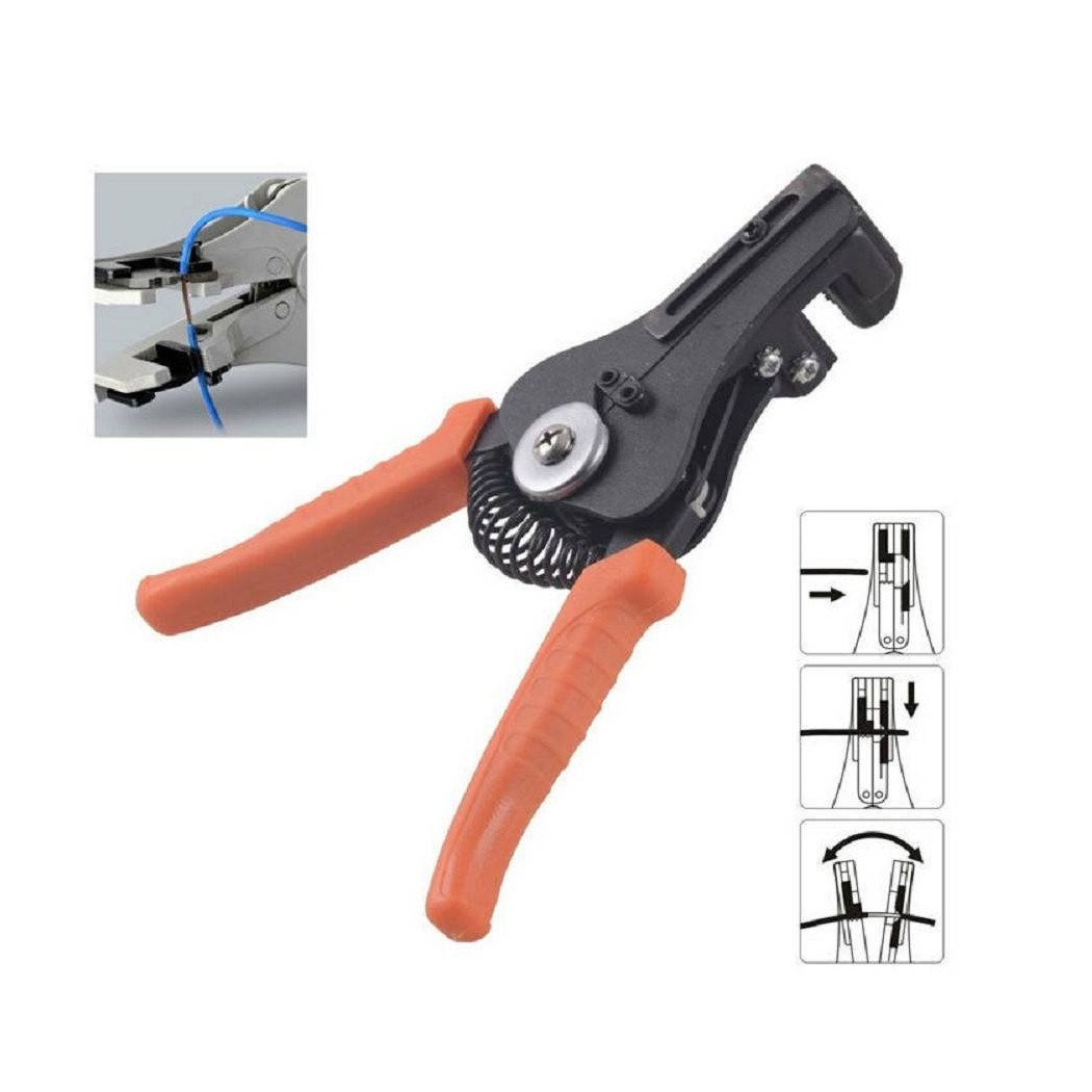 foto del prodotto trade shop pinza spelafili cavi spellafili elettricista autoregolante da 1 a 3,2 mm 91568 
