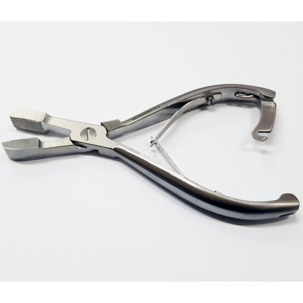 foto del prodotto trade shop pinza stringi fili punta dentata 411 acciaio per anse filo gioielli tronchese 