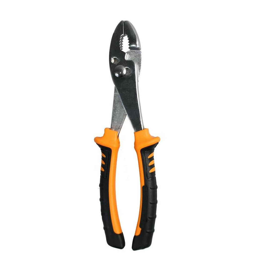 foto del prodotto trade shop pinza universale 10 39 39 impugnatura ergonomica antiscivolo ganascia seghettata 26cm 