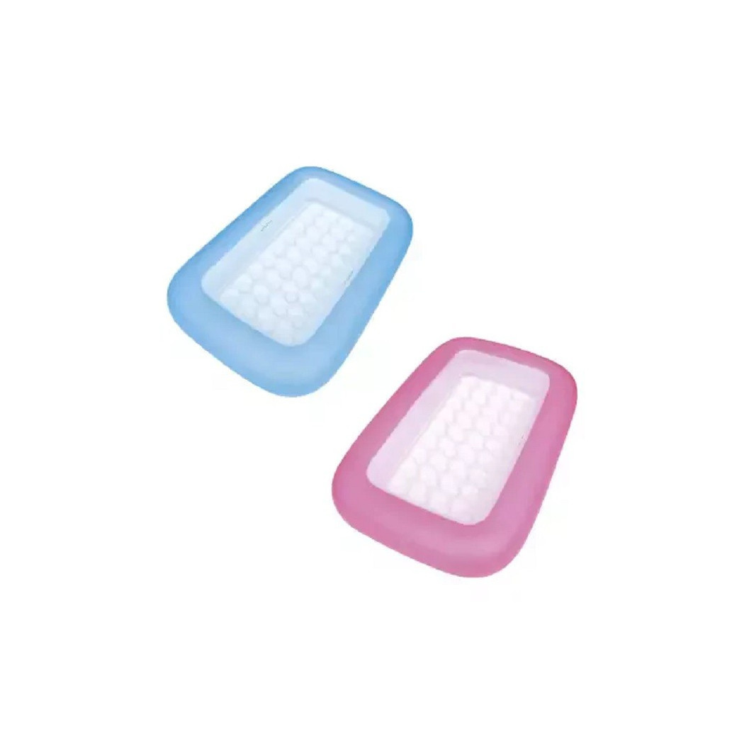 foto del prodotto trade shop piscina rettangolare aquababe con fondo gonfiabile 165x104x25 cm 2 colori 51115 