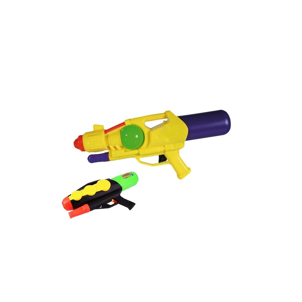 foto del prodotto trade shop pistola ad acqua 45cm water gun con serbatoio grande per gioco spiaggia mare 
