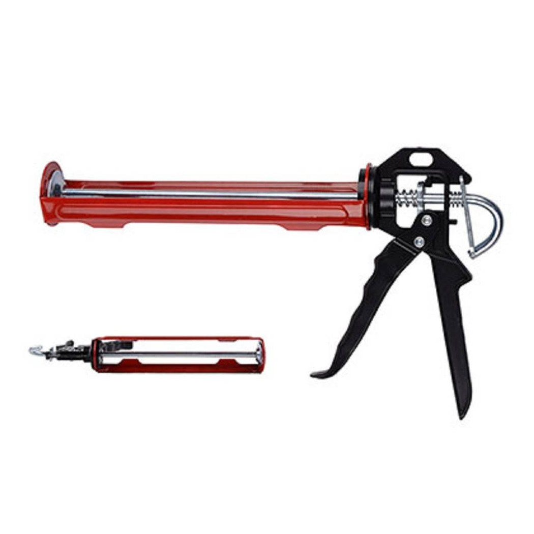 foto del prodotto trade shop pistola manuale per silicone e sigillante impugnatura ergonomica fai da te 