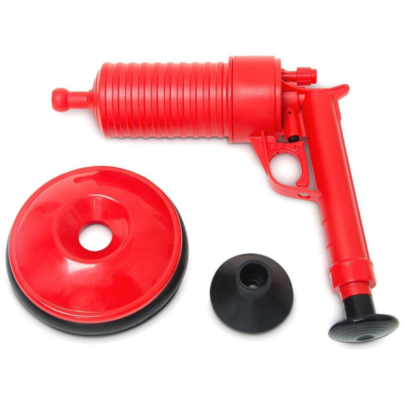 foto del prodotto trade shop pistola stura lavandini wc a pressione sgombratubi aria compressa manuale 