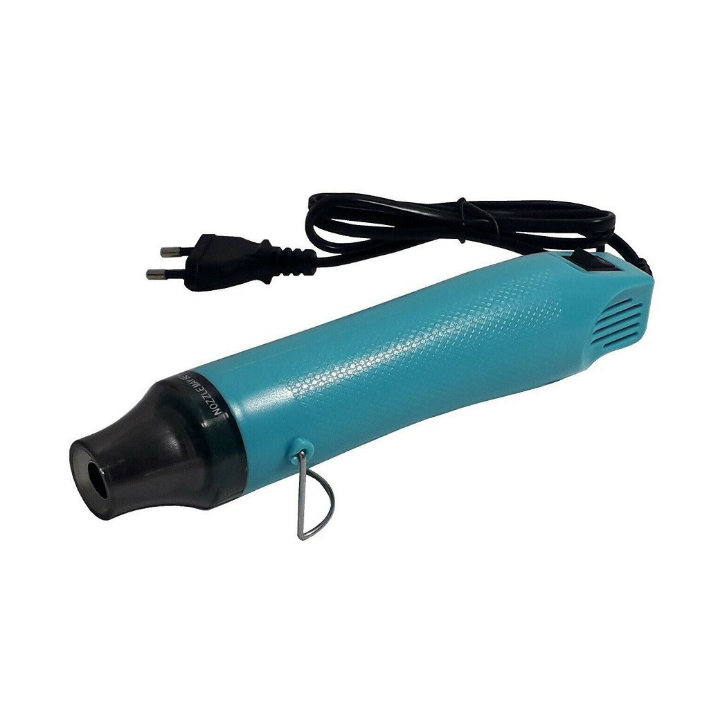 foto del prodotto trade shop pistola termica aria calda 300w 200 c gradi per guaina hobby fai da te mf300 