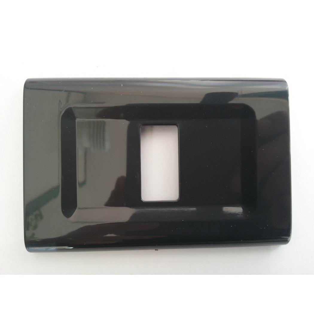 foto del prodotto trade shop placchette placche in abs serie magic elite bticino compatibili color copriprese antracite 5 fori 