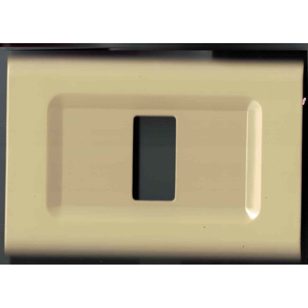 foto del prodotto trade shop placchette placche in abs serie magic elite bticino compatibili color copriprese avorio 5 fori 