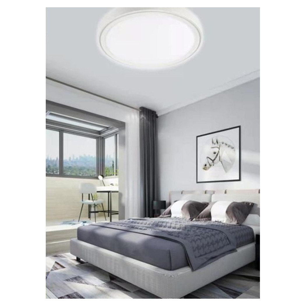 foto del prodotto trade shop plafoniera da soffitto 60w circolare luce fredda fst 50a517684 luce interna 49cm 