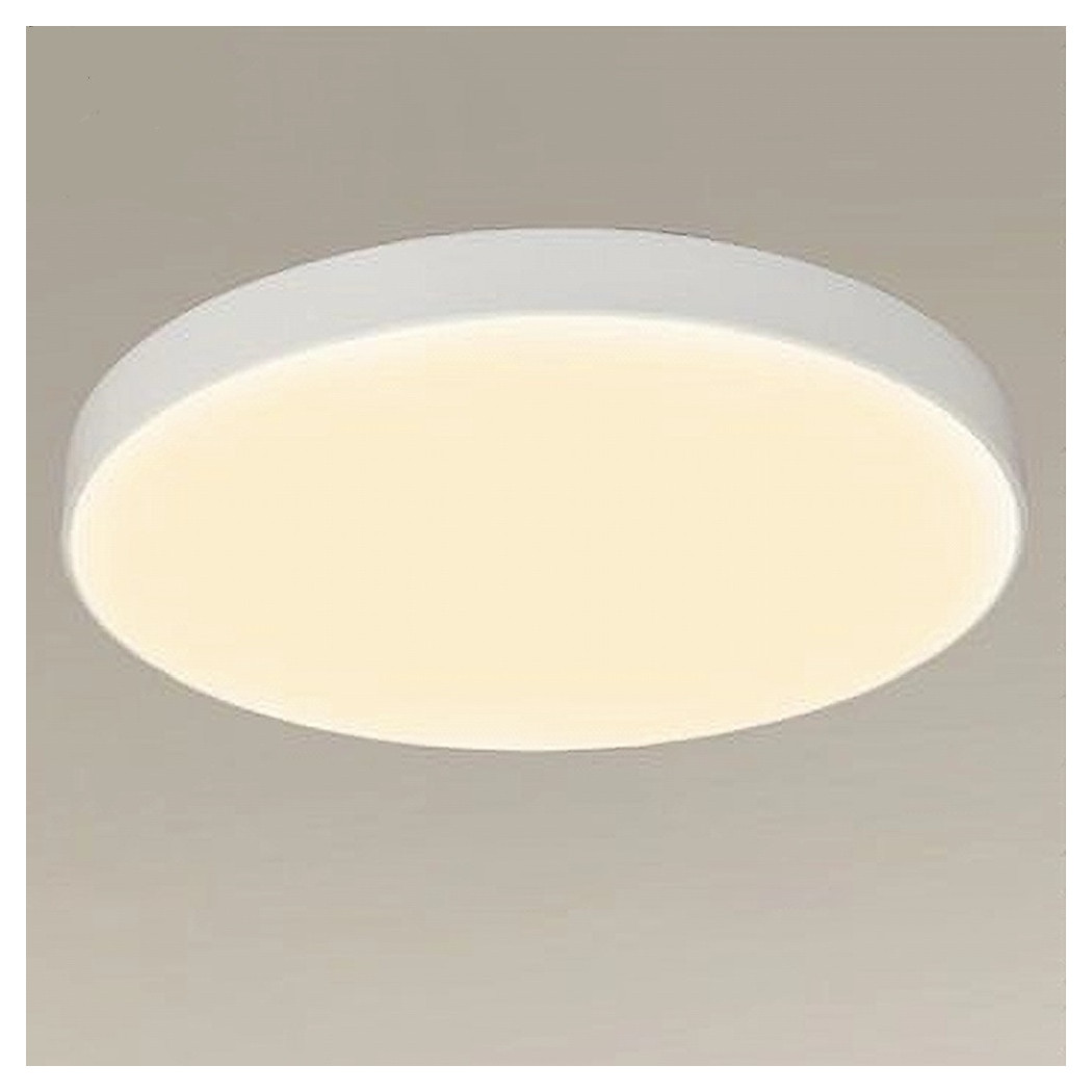 foto del prodotto trade shop plafoniera led 70w rotonda lampada soffitto bianca lampadario luce naturale 02560 