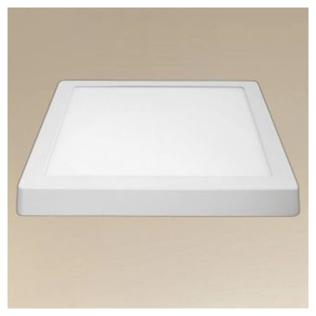 foto del prodotto trade shop plafoniera led da soffitto 24w luce 3000k 6500k parete quadrato con interruttore 00199 