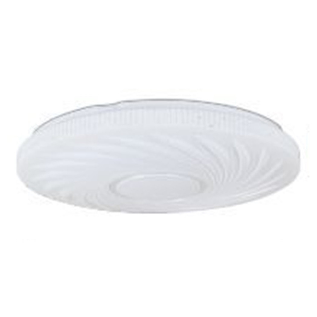 foto del prodotto trade shop plafoniera led lampada da soffitto vortice 60 watt luce fredda 6500k bianco 07656 
