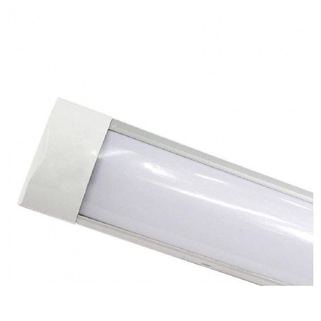 foto del prodotto trade shop plafoniera led slim 60 cm sottopensile o soffitto luce calda fredda naturale bianco freddo 