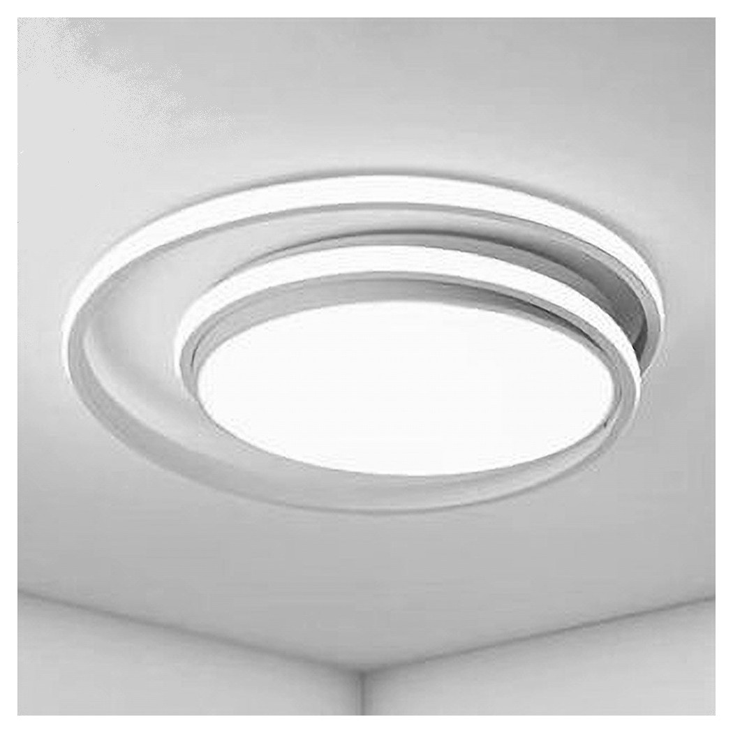 foto del prodotto trade shop plafoniera led soffitto cerchio 60 w circolare bianco moderno luce fredda 50163 