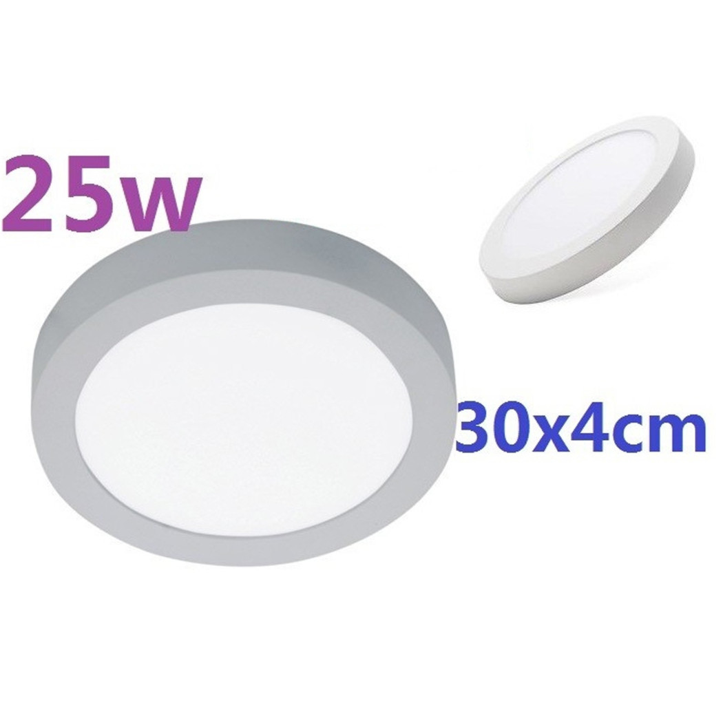 foto del prodotto trade shop plafoniera led soffitto lampade quadrato 150 led 25w resa 250w luce bianca bianco caldo tondo 