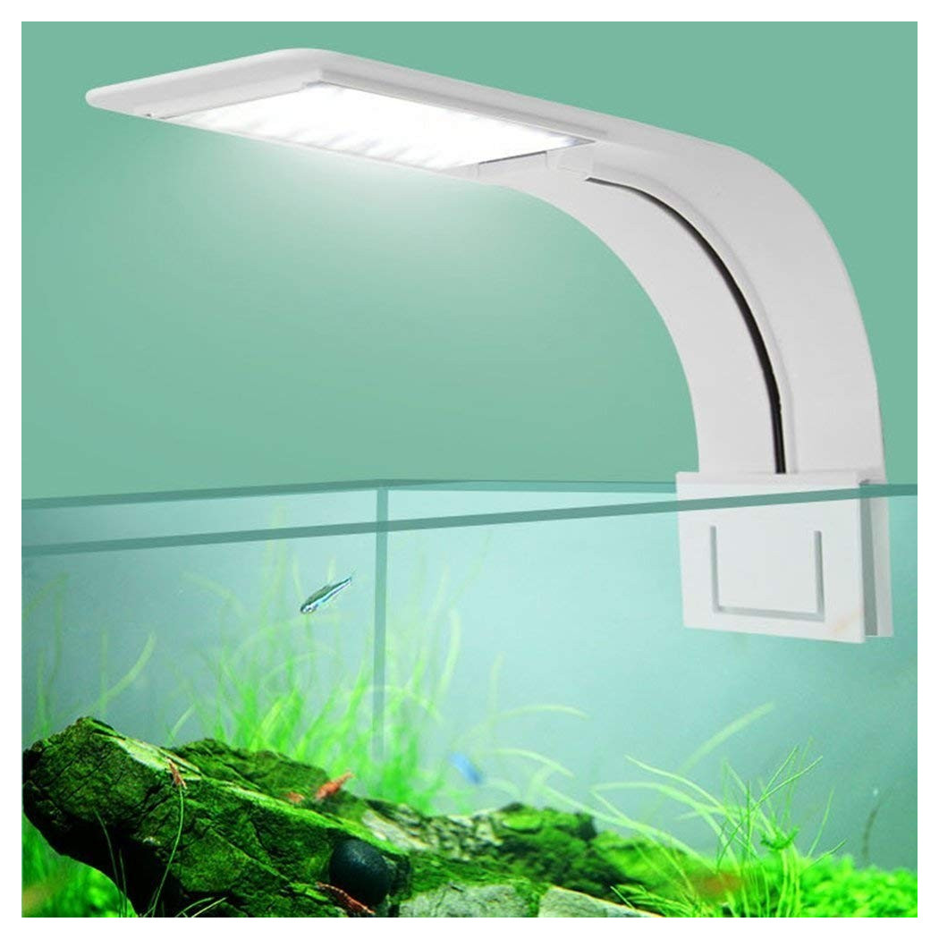 foto del prodotto trade shop plafoniera luce lampada dee 301 illuminazione 18 led esterna 7w acquario 30 60cm 