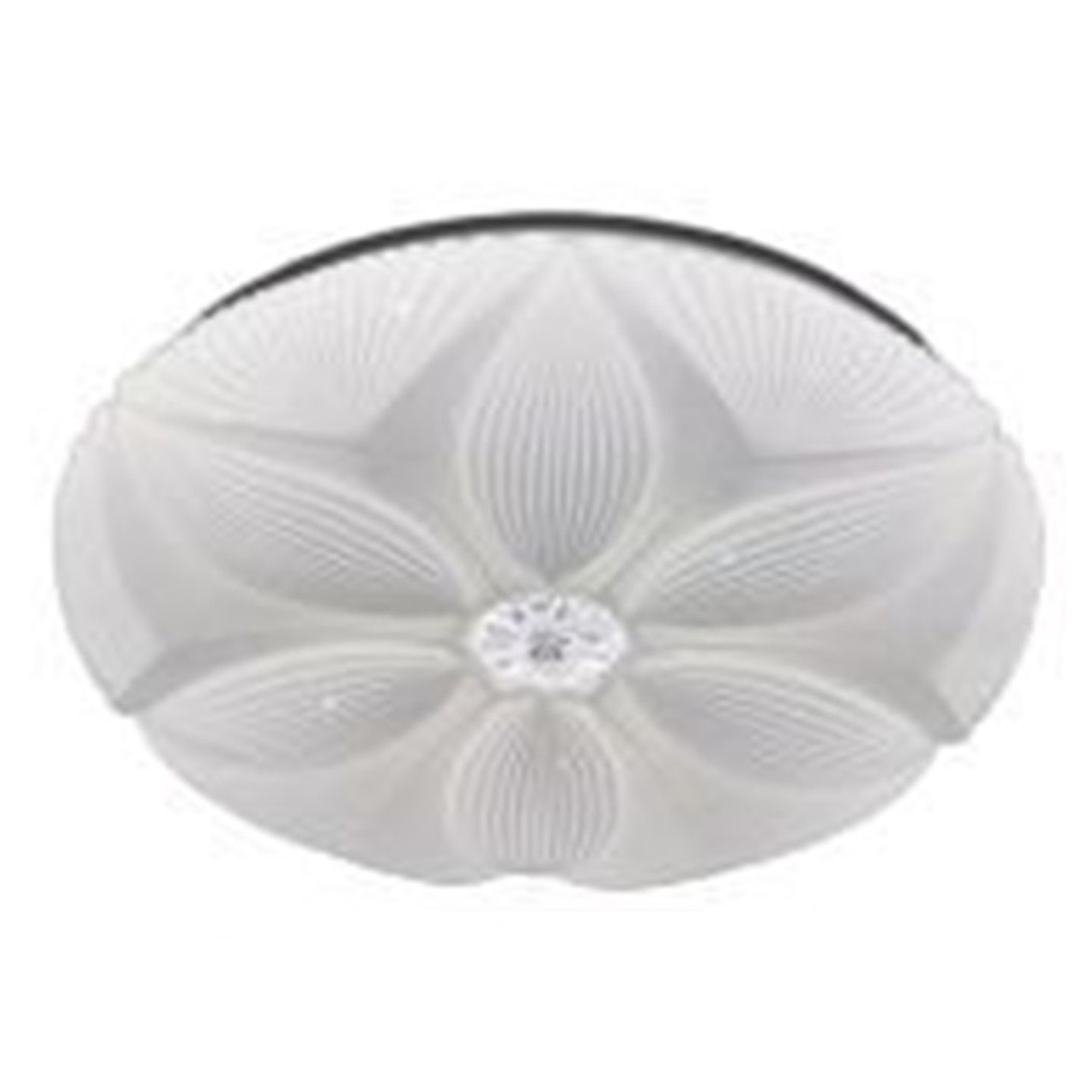 foto del prodotto trade shop plafoniera soffitto lampada led decoro fiore 60w bianco luce fredda 6500k ip20 16744 