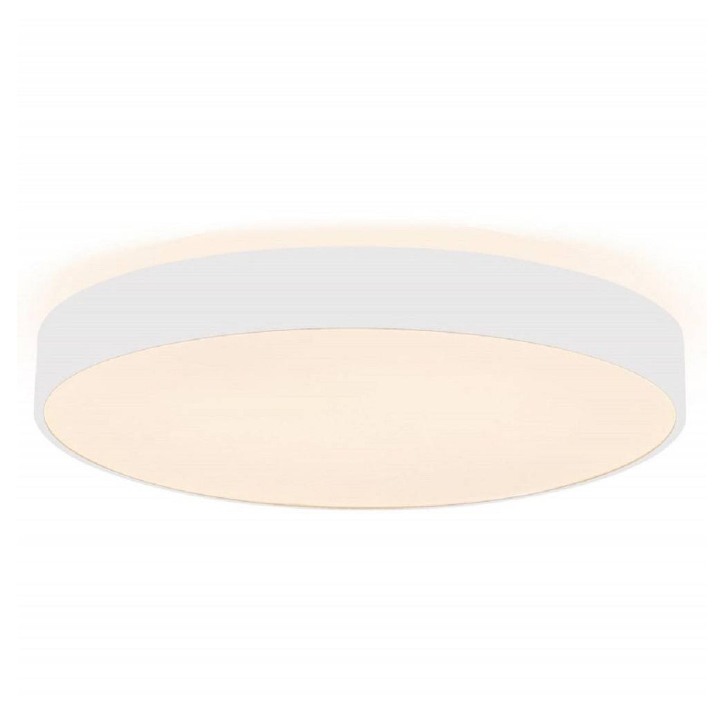 foto del prodotto trade shop plafoniera tonda led 42w cct 3000k 4000k lampada soffitto parete luce 3200lm 40cm bianco