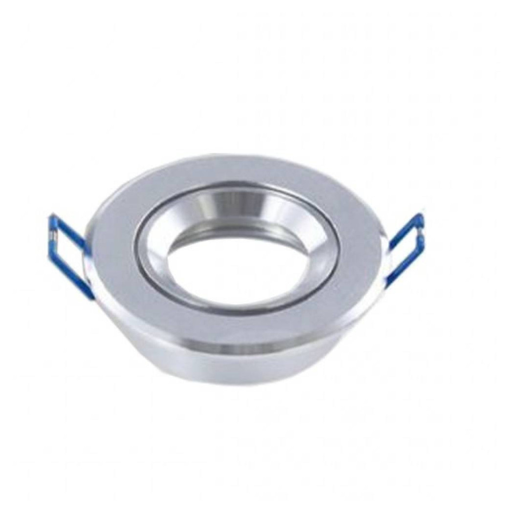 foto del prodotto trade shop porta faretto da incasso attacco gu10 ip20 72mm cornice portafaretto tondo p17 