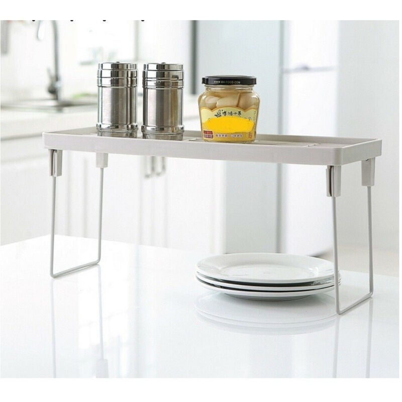 foto del prodotto trade shop porta stoviglie mensole accessori salvaspazio per cucina ripiano componibile 
