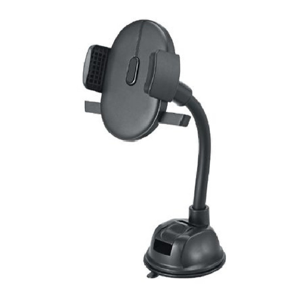 foto del prodotto trade shop portacellulare universale per supporto smartphone 4 quot 7 quot a ventosa auto pt c023 