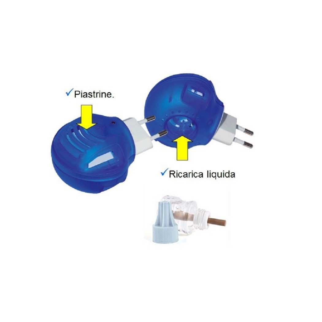 foto del prodotto trade shop presa fornello elettrico antizanzare ricarica liquida o piastrina ricarica liquida piastrine 