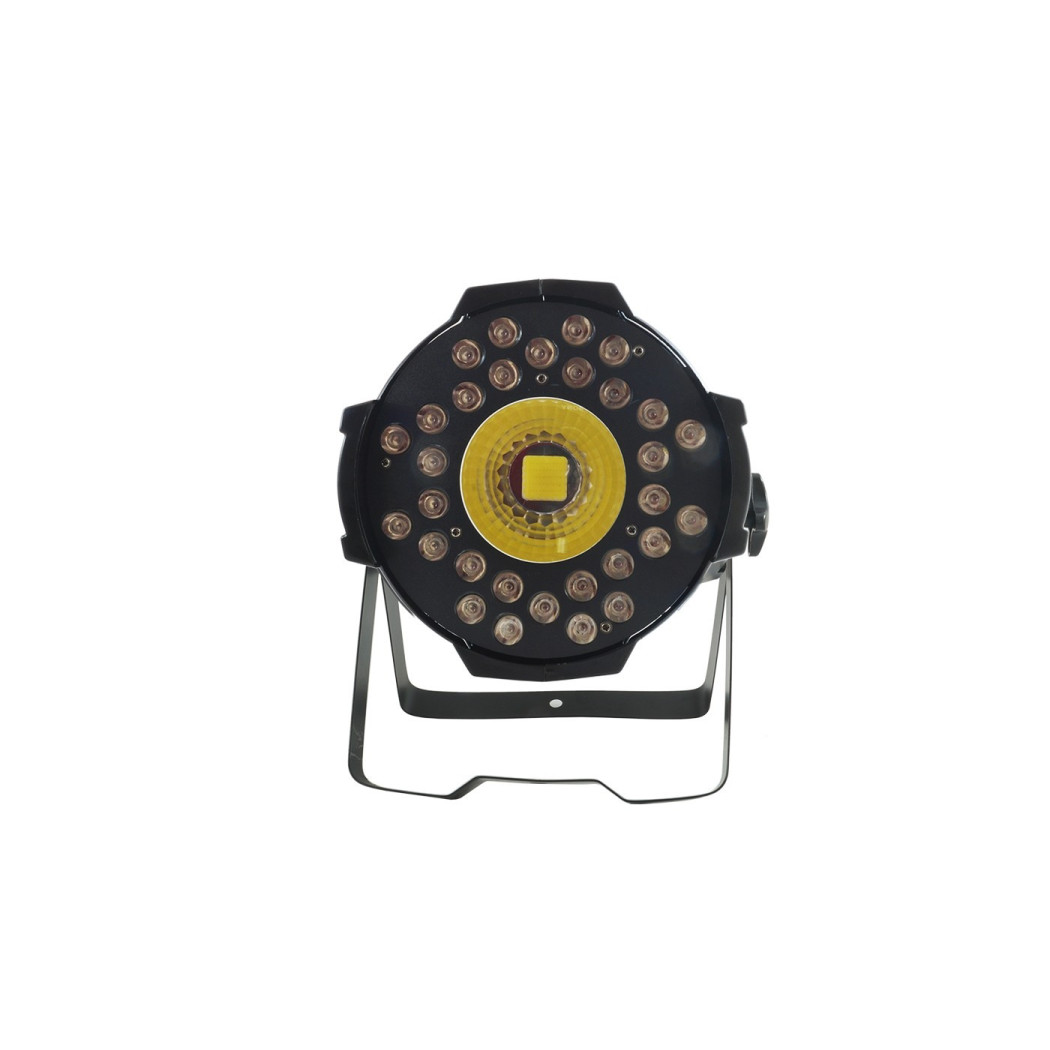 foto del prodotto trade shop proiettore rgbw faro led cob dmx rgbw 31 led strobo effetto disco faretto luce 