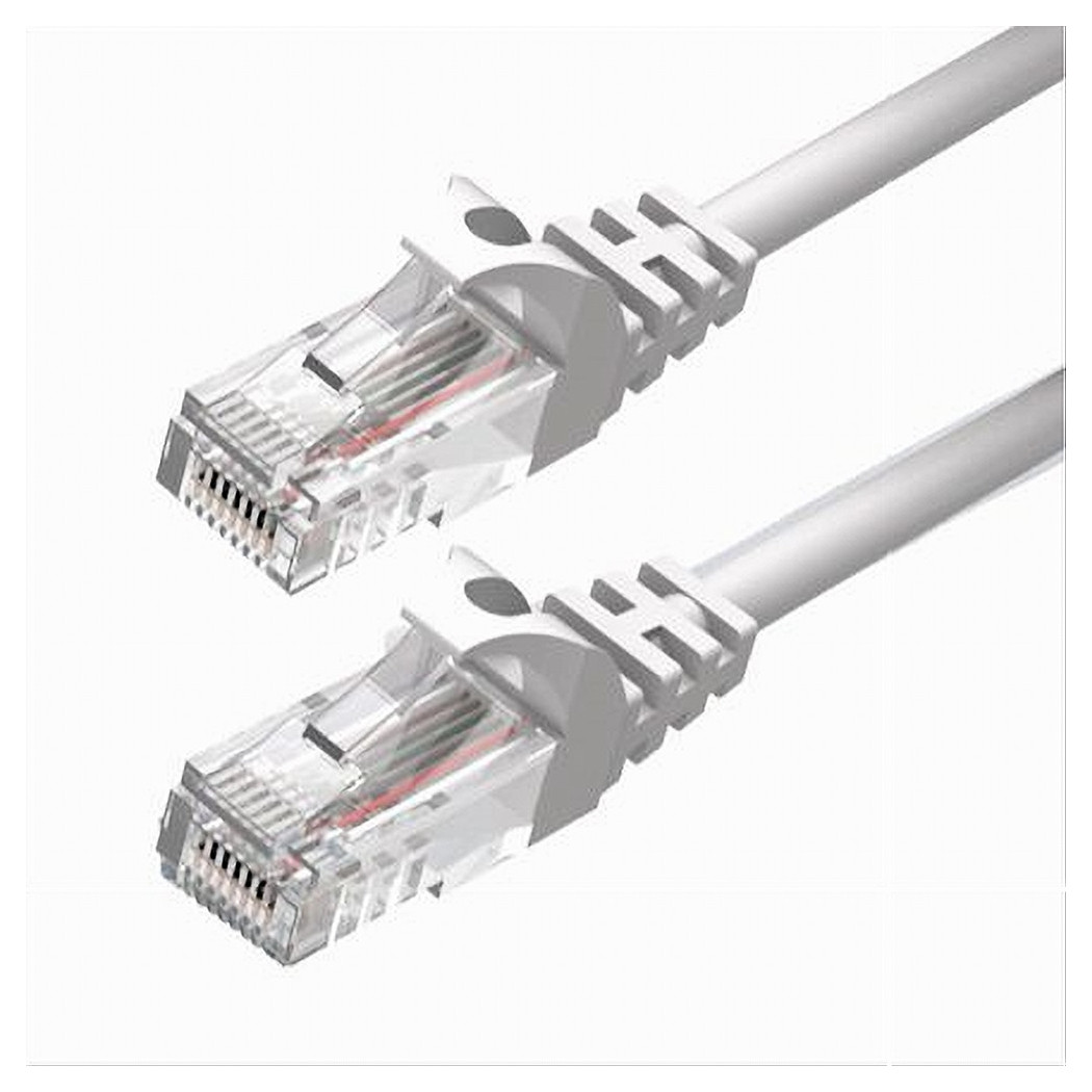 foto del prodotto trade shop prolunga cavi ethernet rete lan per internet rj45 cat5 50mt maxtech cat5 lan50m 