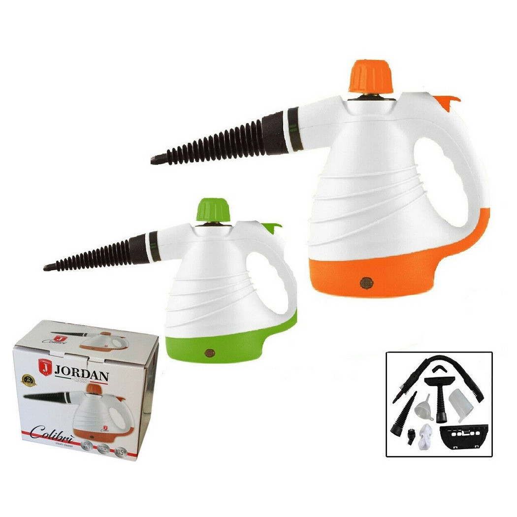 foto del prodotto trade shop pulitore a vapore elettrico portatile multiuso 1050 watt 400ml 105 c accessori 