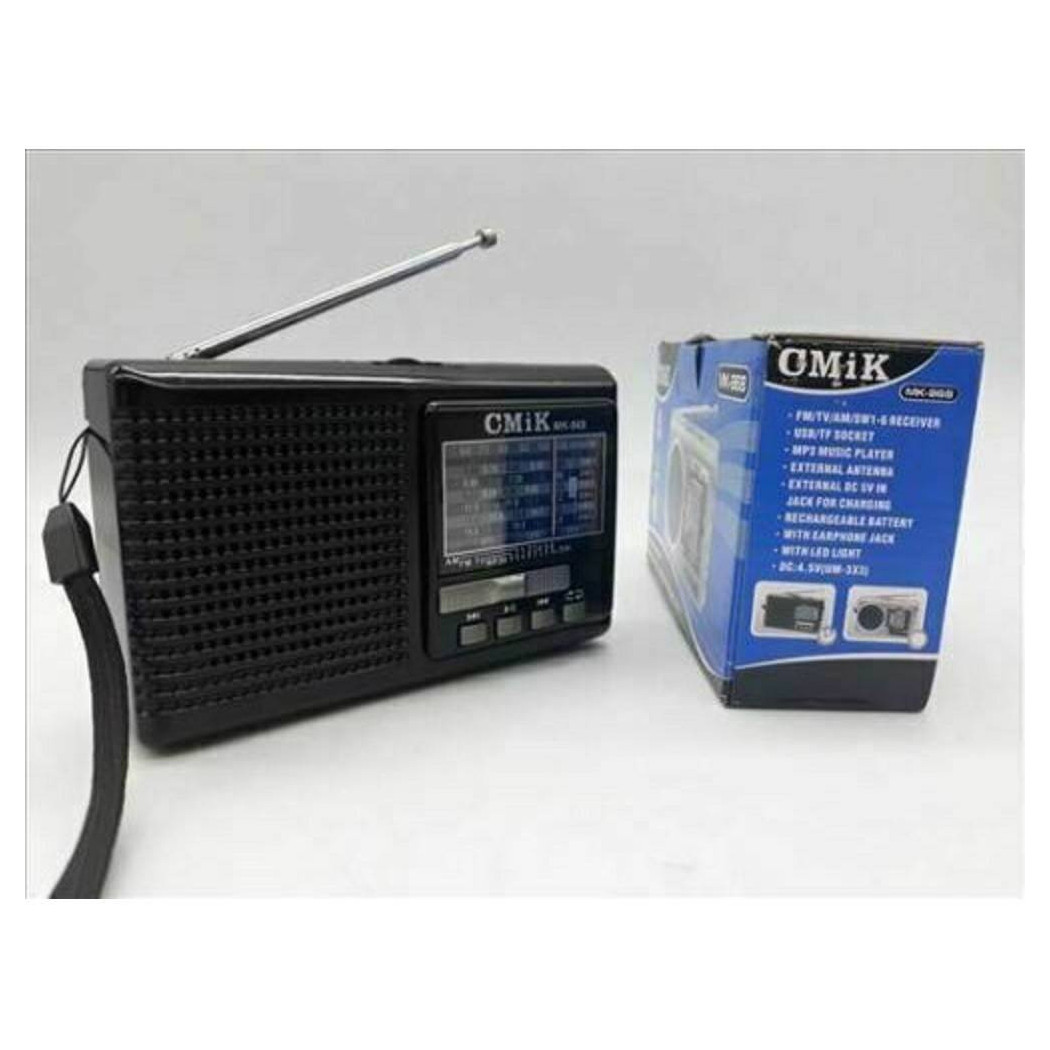 foto del prodotto trade shop radio cmik mk 978 fm altoparlante portatile audio scan automatico 87 108mhz 