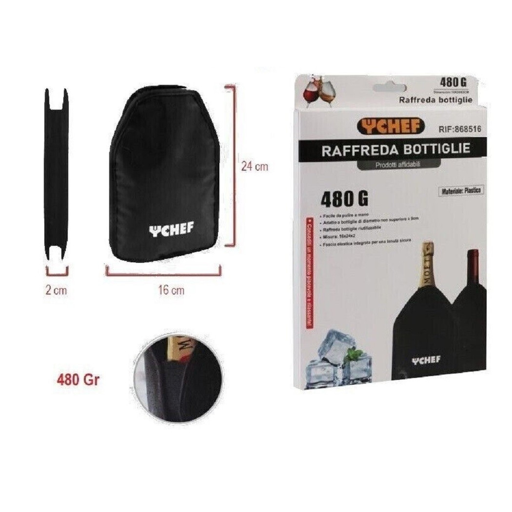 foto del prodotto trade shop raffredda bottiglie vino spumante refrigera prosecco tavolo borsa termica 868516 