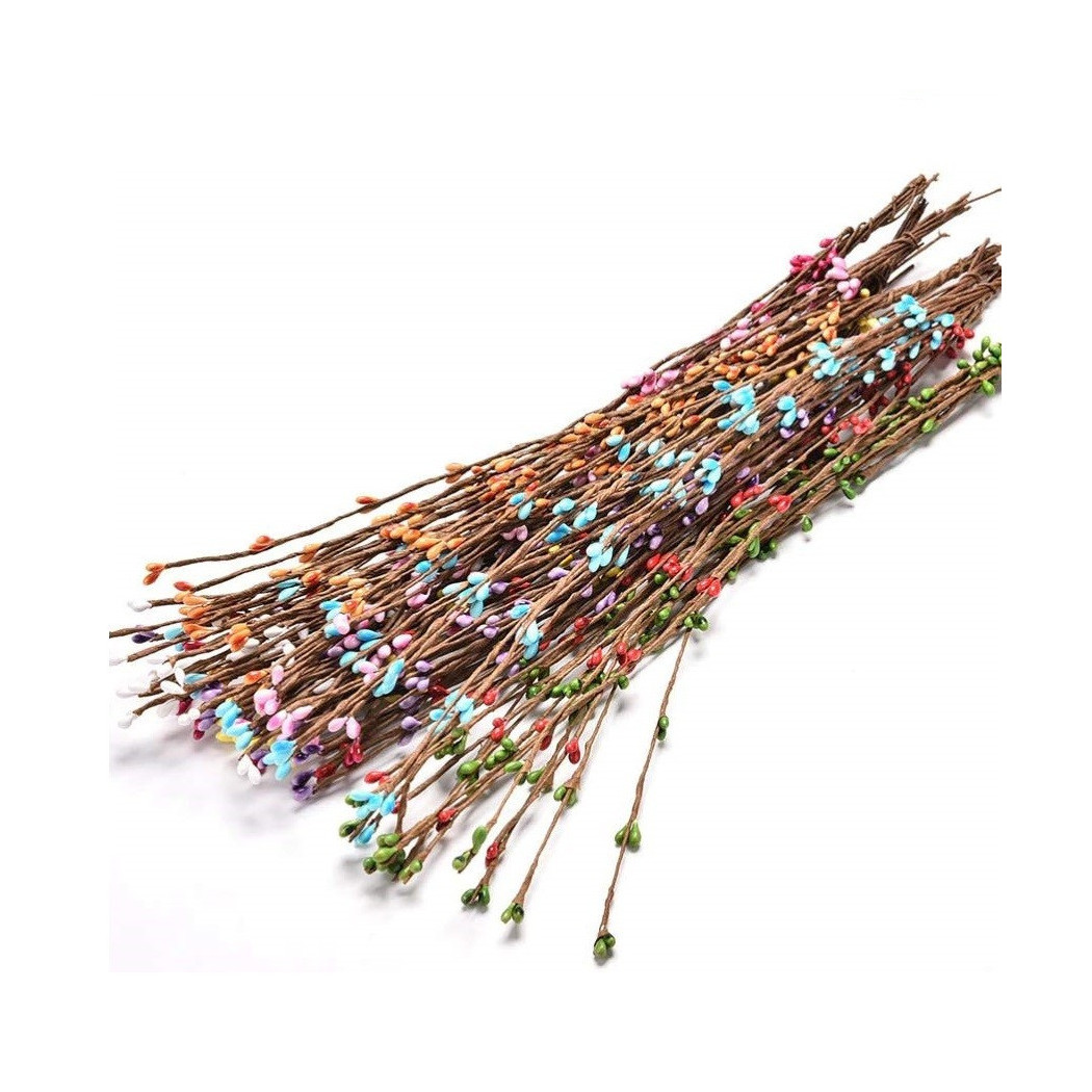 foto del prodotto trade shop ramoscello 10 pezzi ramoscelli artificiale bacca fiori finti decorazione 