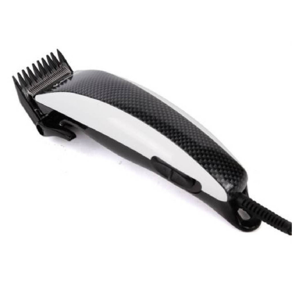 foto del prodotto trade shop rasoio taglia capelli peli barba kemei km 651 4 pettini forbici pettine 