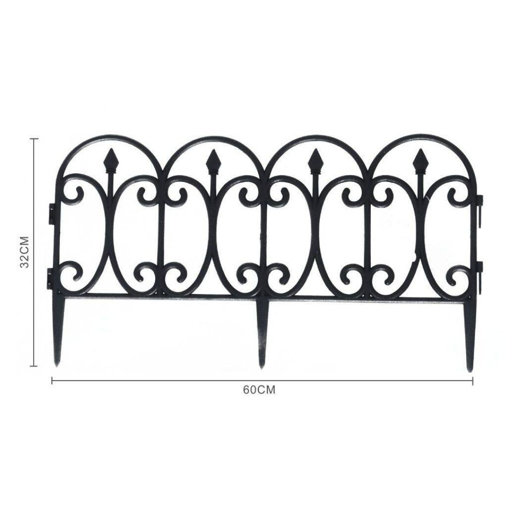 foto del prodotto trade shop recinzione per giardino steccato bordo per prato in polipropilene dim 32x60cm 