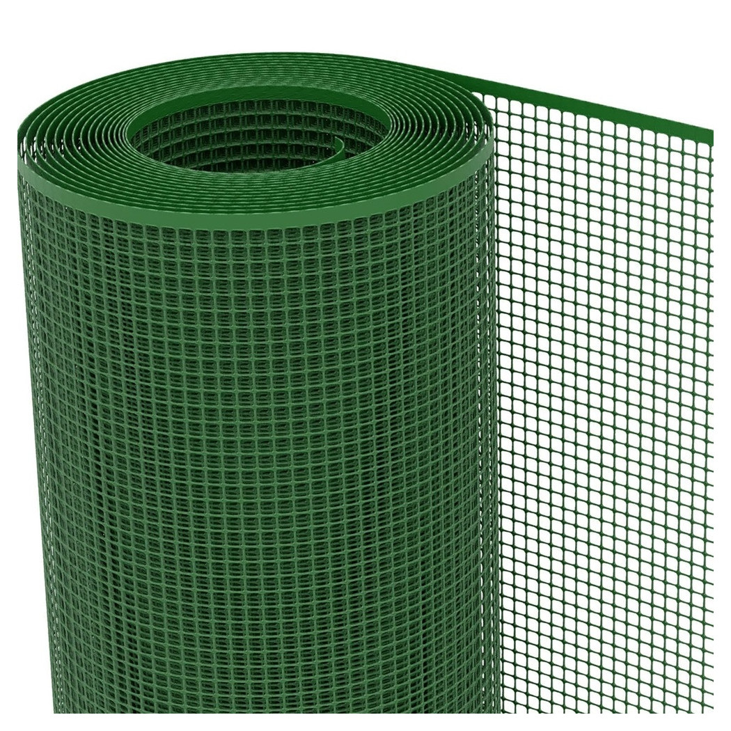 foto del prodotto trade shop rete protettiva in plastica per aiuole 1 x 3 mt a maglia quadrata 20x20 mm 18261 