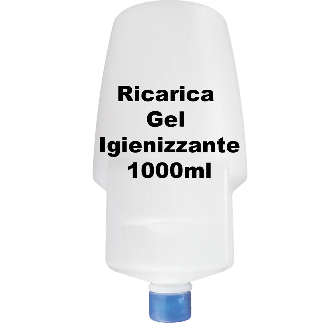 foto del prodotto trade shop ricarica sapone gel igienizzante disinfettante per mani elimina germi e batteri 