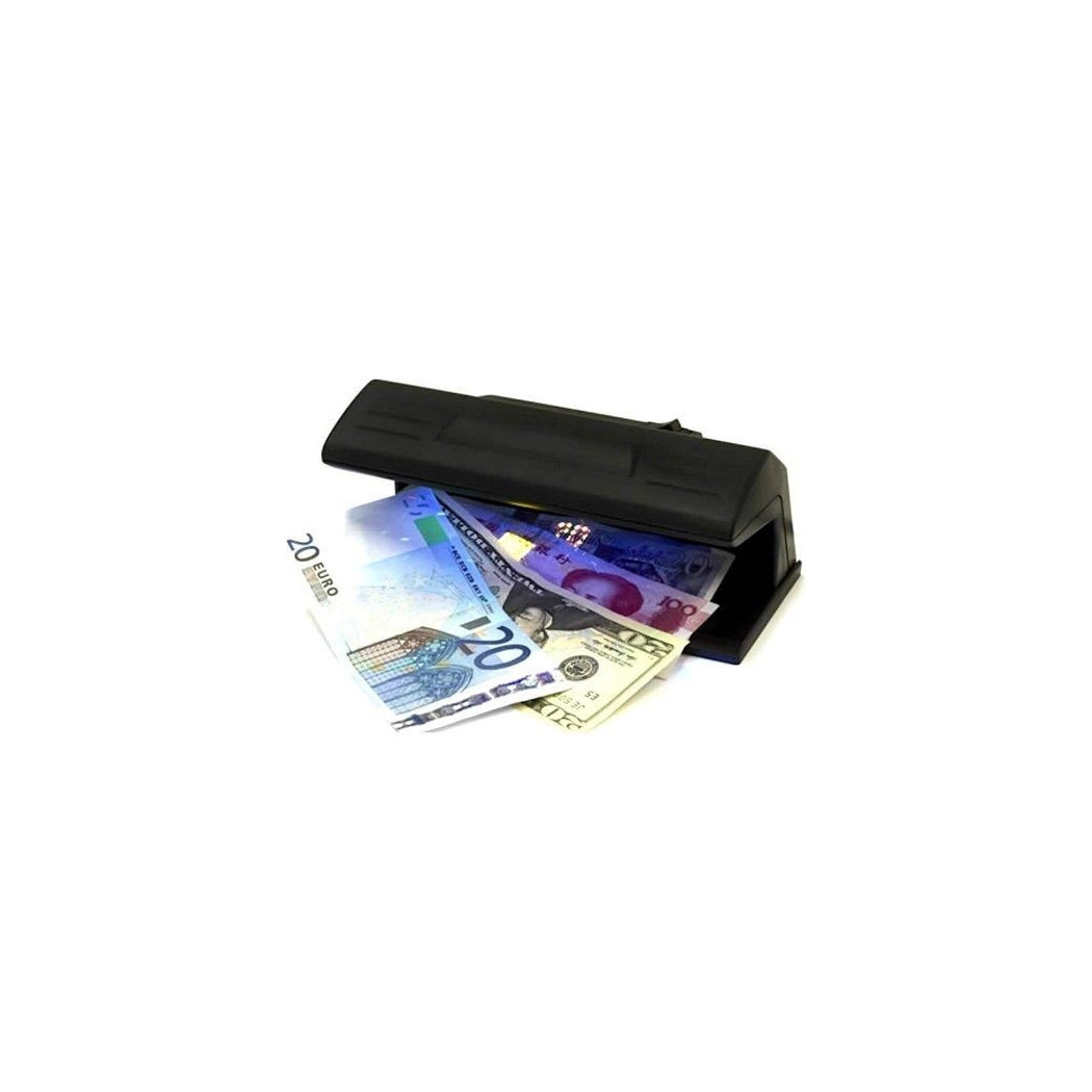 foto del prodotto trade shop rilevatore banconote soldi falsi false uv ultravioletti money detector 318 